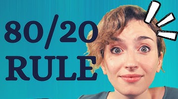 80/20 Rule: HOW to learn languages with the Pareto Principle - my experience 💡😲