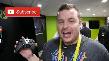 NEW NVIDIA SHIELD Controller Hands-On CES 2017