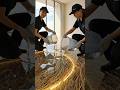 Luxury Dry Grass Epoxy Flooring Design | Nature-Inspired Resin Floor for Modern Rooms #shorts #epoxy