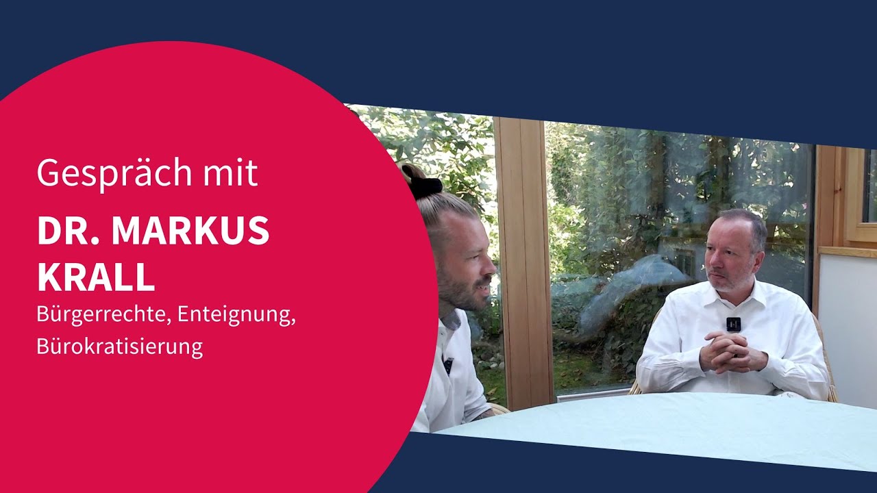 Dr. Markus Krall und seine Einschätzung zu Enteignung, Bürokratisierung & Bürgerrechte
