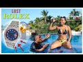 LOST my Diamond ROLEX in the OCEAN! 😱 (Mexico trip gone wrong) | EZEE X NATALIE