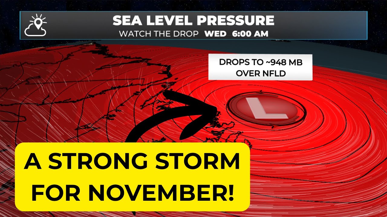 The first MAJOR storm of the season arrives tomorrow - YouTube