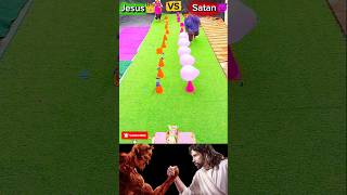 Jesus Vs Satan: Only 1% God Lovers will see this blessing video🙏 ✅✝️↔️❌👹 #god #fy #jesus #lord 🙏💯