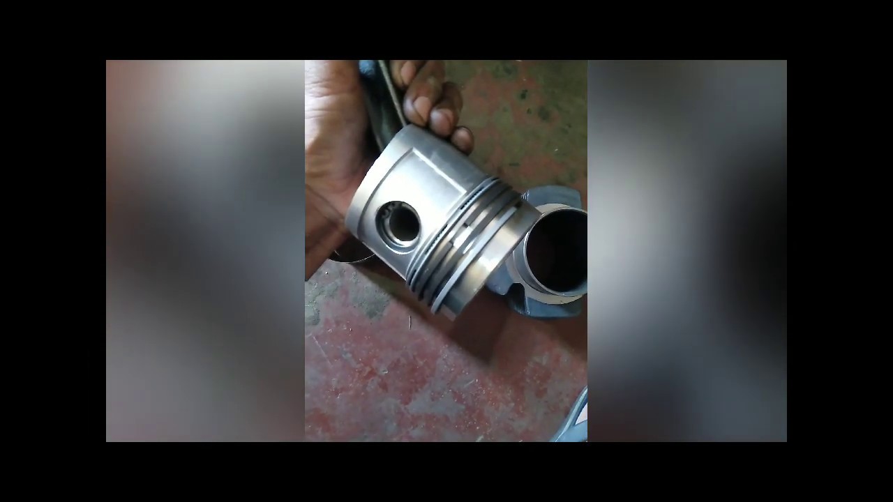 Piston ring setup YouTube