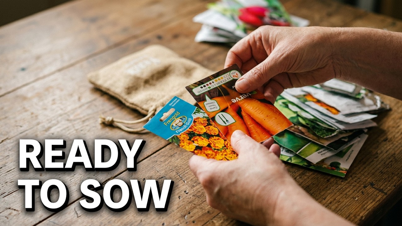 Sorting Seeds Ready For Sowing - [E29] - YouTube