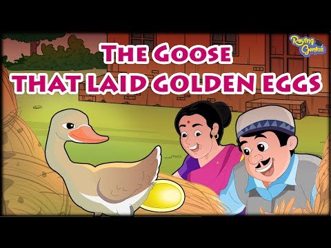 The Goose That Laid Golden Eggs | Bedtime Moral Story For Kids With Subtitles