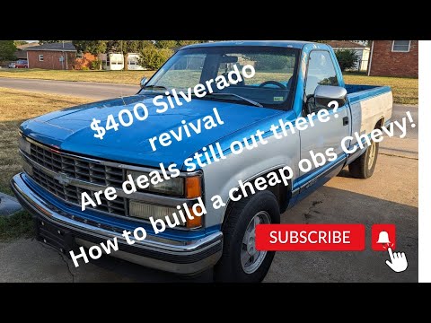 How to build a low budget obs Chevy, can it be done?