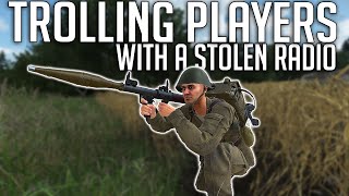 Trolling Players With A Stolen Radio! | ARMA Reforger