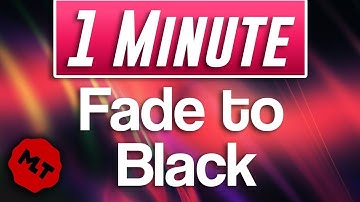Shotcut : How to Fade to Black (Fast Tutorial)