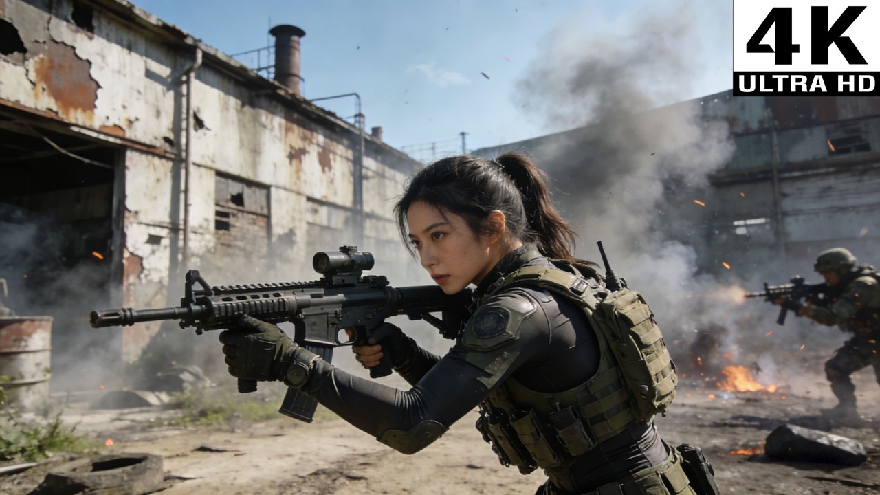 Nữ đặc công xông vào hang ổ ma túy giải cứu thiếu nữ, trận đấu súng kịch liệt sắp bùng nổ!