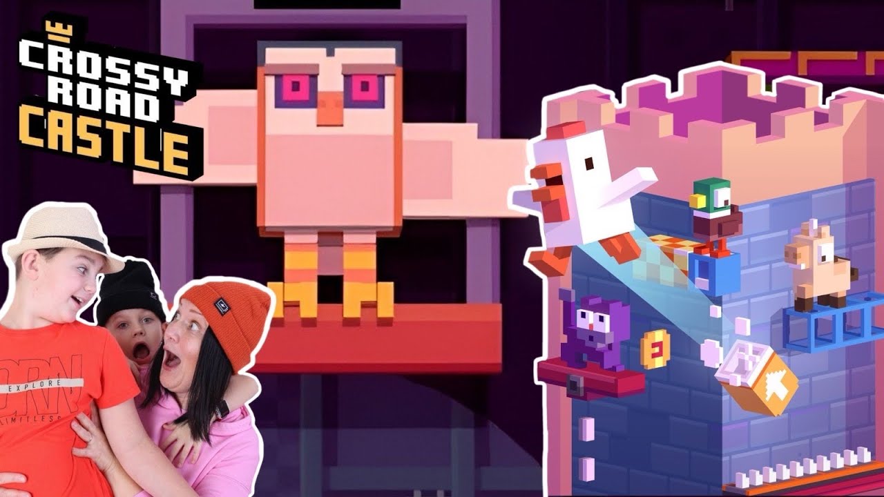 Crossy Road Castle OWL BOSS | Gameplay with Ima and Jessy