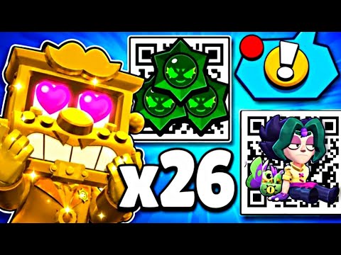 2026🚨 ALL NEW WORKING QR CODES IN BRAWL STARS 🤩🥳 DON'T MISS 