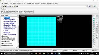 ANNA UNIVERSITY SIMULATION LAB-ANSYS APDL: Conduction Analysis on a Slab