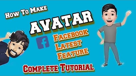 How To Create/Make Facebook Avatar On Android Mobile & ios II Numan Ali Tv II