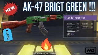 Ak 47 bright green skin gameplay call of duty mobile apk pc hile
duty...