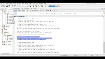 Java Hướng Đối Tượng Tạo List Quản Lí Sinh viên