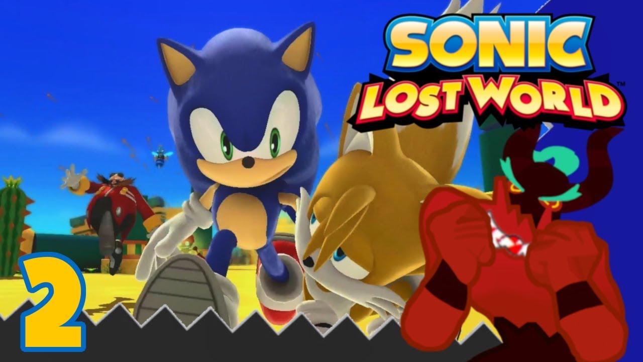 Let's Play Sonic Lost World (2) - Desert Ruined - YouTube