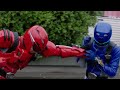 Power Rangers Beast Morphers Seeing Red Red Fury Ranger Vs Blue Ranger