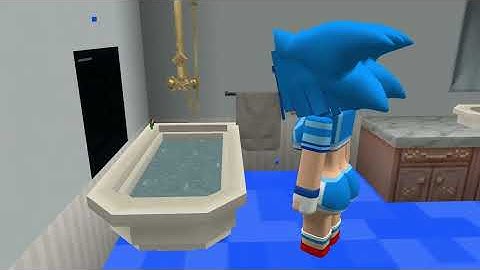 JJ and Mikey HIDE inside SONIC GIRL`s BATHROOM! But SONIC GIRL CAUGHT them in Minecraft - Maizen