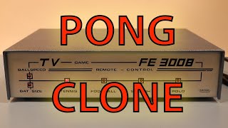 Falcon FE-3008 Danish built Pong-clone, gaming like in 1976