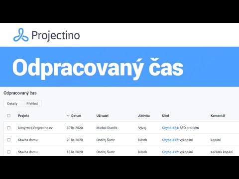 Video: Workpoint - Sledování času A řízení Projektu