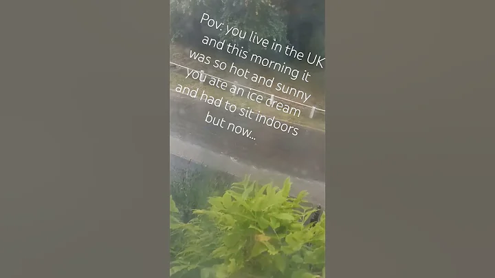 POV: you live in the UK #trending #viral #fypシ #relatable #pov #weather #rain #storm