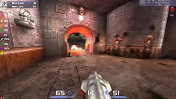 Quake Live Bots Gameplay