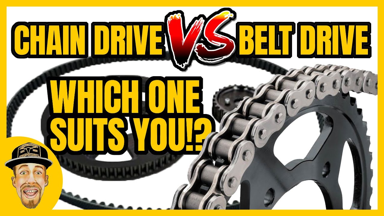 Chain Drive or Belt Drive on your HarleyDavidson!? YouTube