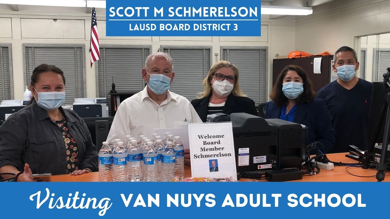 Visiting Van Nuys Adult School - YouTube
