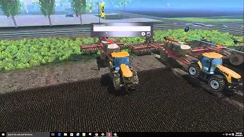 FS 15 Courseplay multiple planters