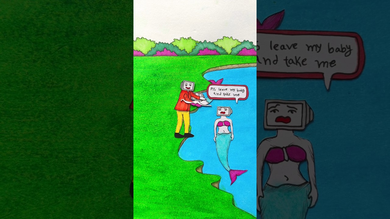 Mermaid mom sacrifices her life to save her baby