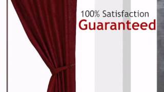Cheyenne Red Curtain - lonestarwesterndecor.com