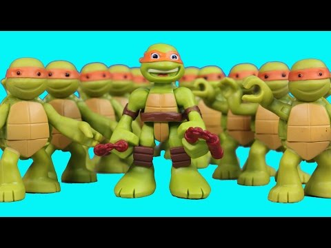 Teenage-Mutant-Ninja-Turtles-Half-Shell-Heroes-TMNT-Mikey-Replica-Robot-Ba