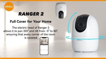 Introducing the new Imou Ranger 2 Indoor Wi-Fi Security Camera!