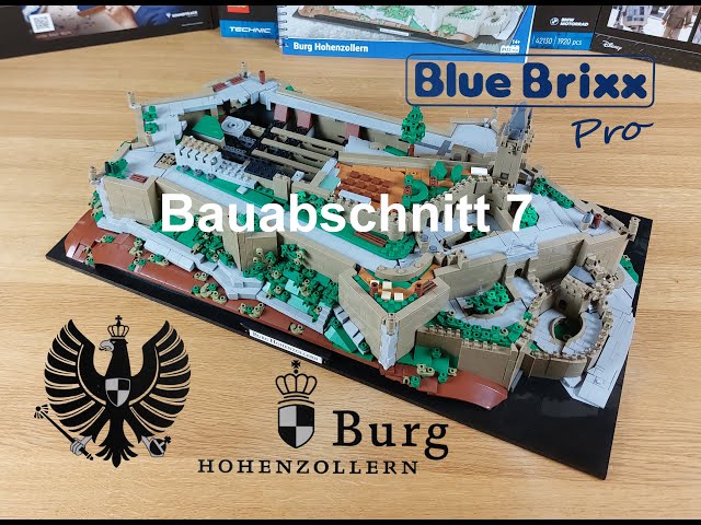 BlueBrixx Pro 105084 Burg Hohenzollern Bauabschnitt 7 / Speedbuild
