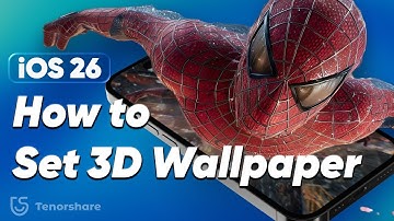 How to Set 3D Wallpaper / Spatial Wallpaper on iOS 26 iPhone - 4K 3D Wallpaper