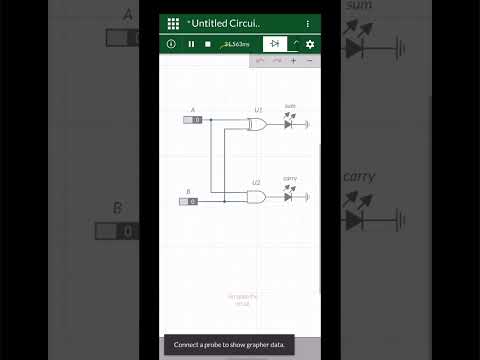 Half adder circuit