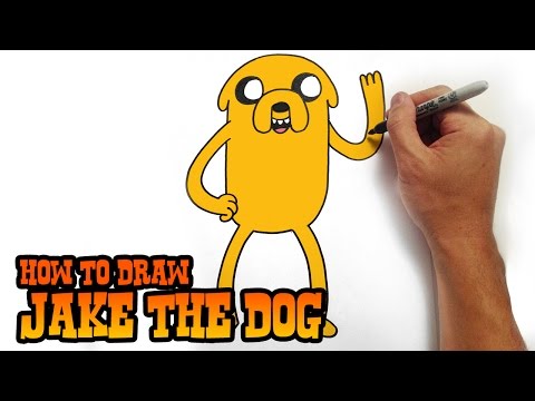 Comment dessiner Adventure Time : Jake le Chien