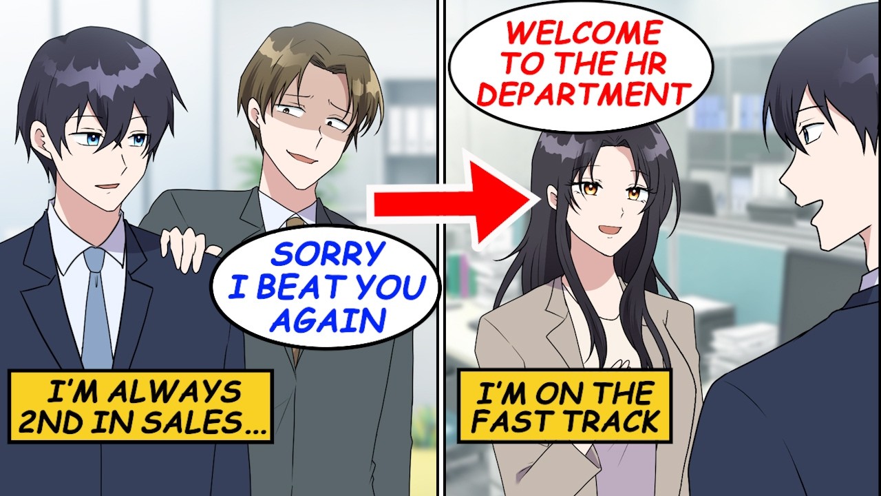 I was always 2nd in sales. Then I got fast tracked in HR. The top salesperson snapped!? [Manga]