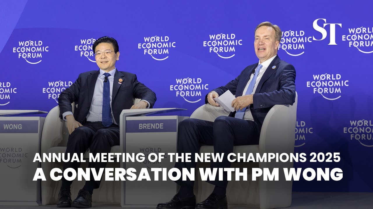 WEF: A conversation with PM Lawrence Wong | Annual Meeting of the New Champions 2025