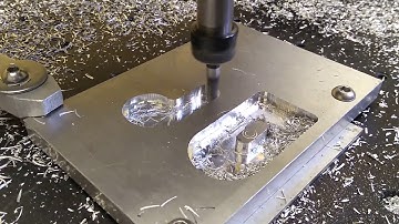 Shapeoko 3 Adaptive Clearing in Aluminium