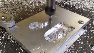 Shapeoko 3 Adaptive Clearing In Aluminium