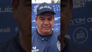 TÉCNICO MOACIR JÚNIOR DÁ O RECADO: GARANTA LOGO O SEU INGRESSO PARA CSA X SÃO LUIZ
