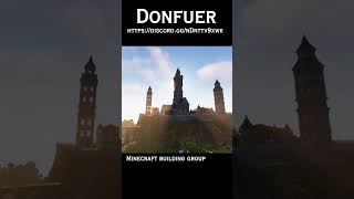 Medieval castle on 2b2t! #2b2t #minecraft #minecraftbuilding #2b2