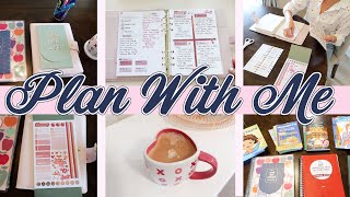 NEW✨PLAN WITH ME AS A HOMEMAKER AND HOMESCHOOL PLANNING 