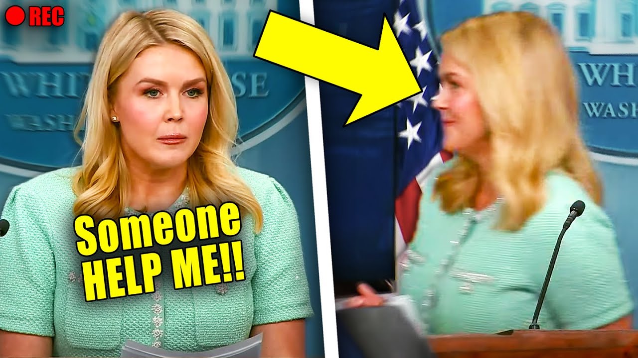 BREAKING: SUDDEN PANIC at White House Presser as SH*T HITS THE FAN!