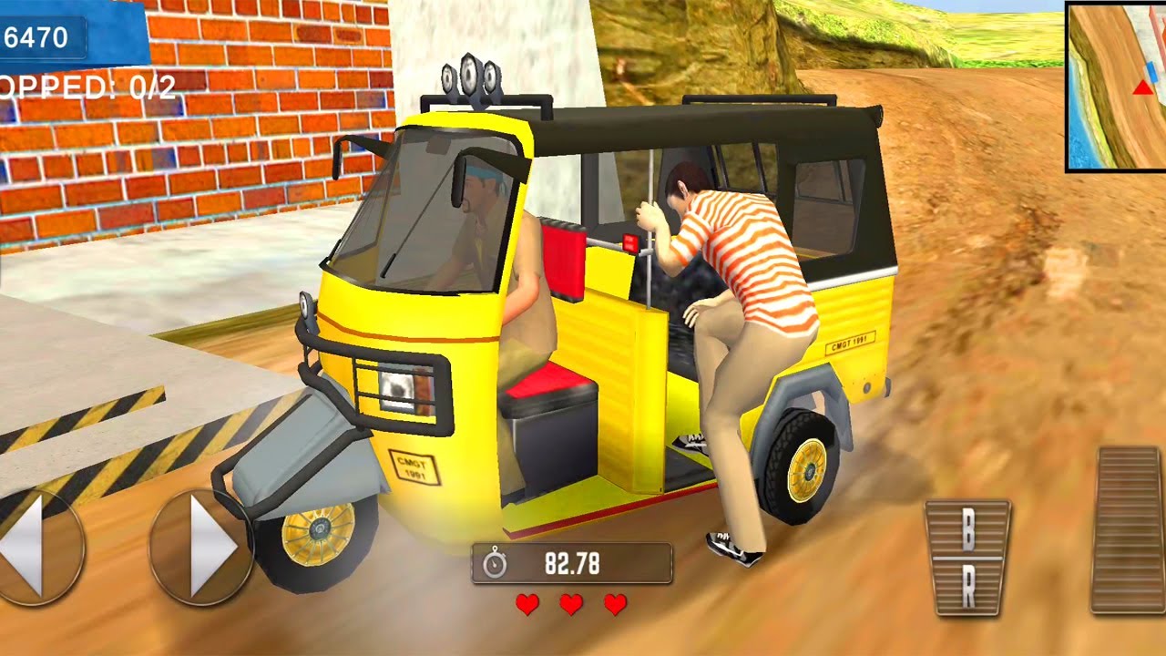 Offroad Tuk Tuk Auto Rickshaw Simulator Game | Auto Rickshaw Race| Tuk ...