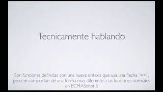 6. Arrow Functions - Funciones de Flecha