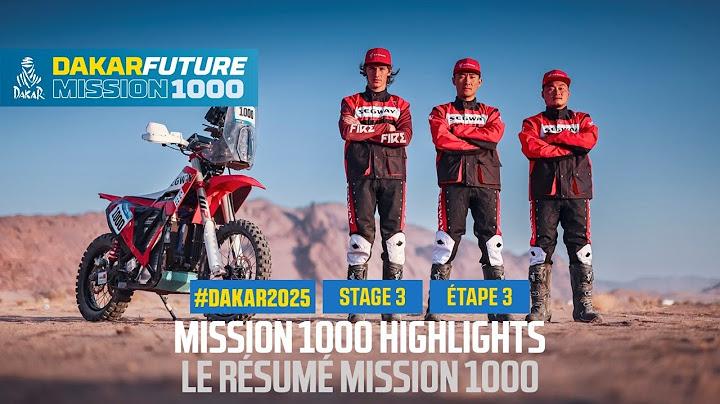 Résumé Mission 1000 - Étape 3 - #Dakar2025