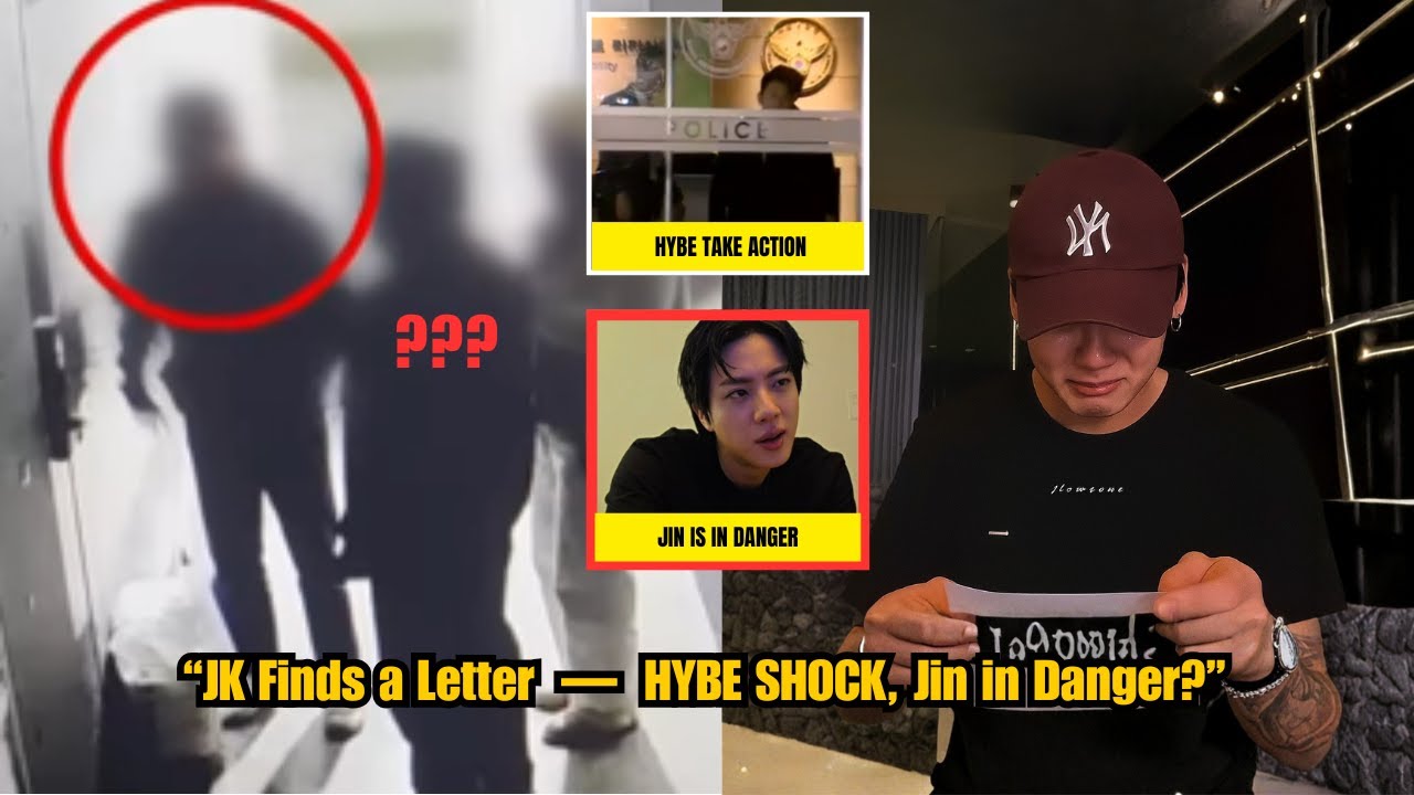“Jungkook Finds a Mysterious Letter at Jin’s House — HYBE in Shock, What Really Happened to Jin?”